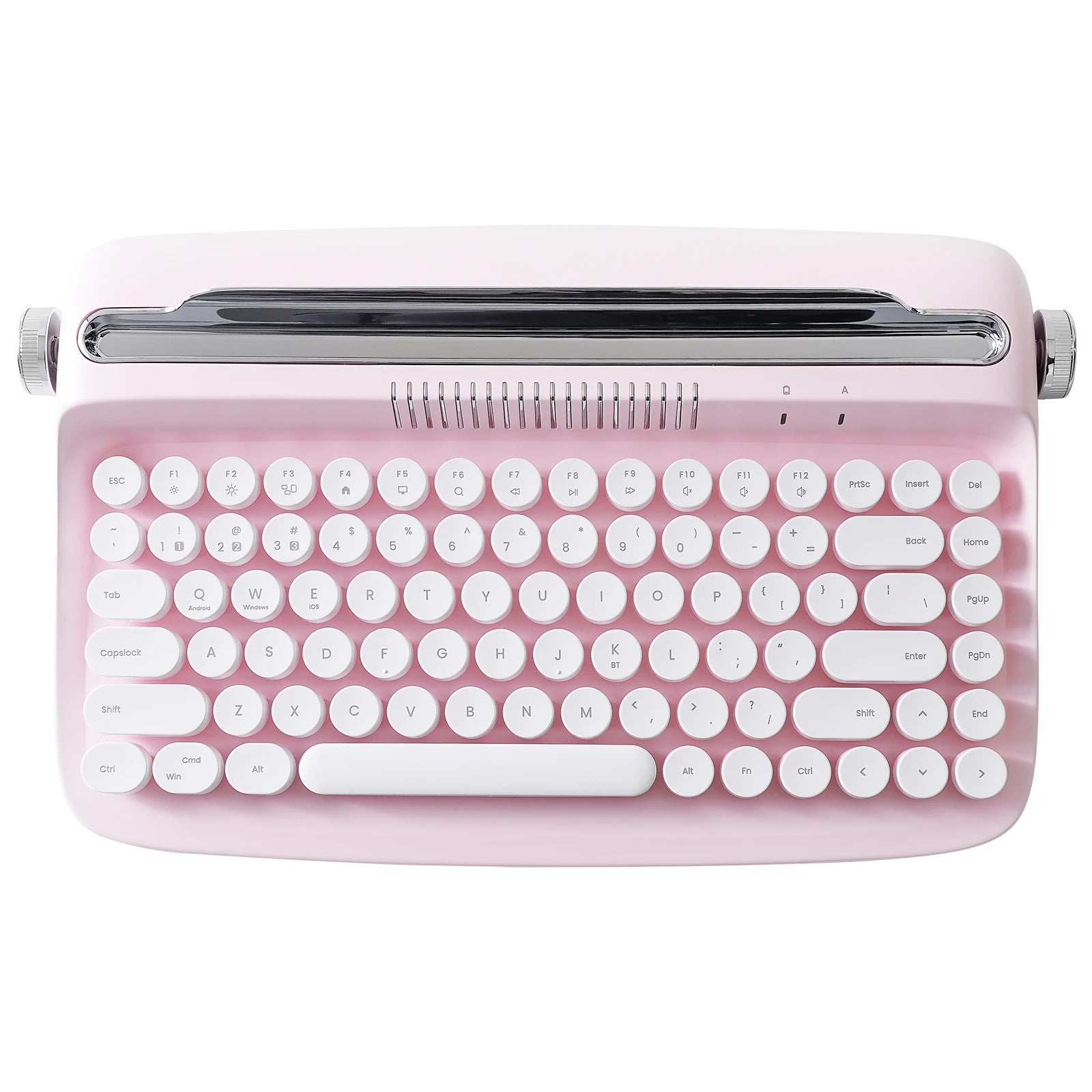 Retro wireless typewriter keyboard