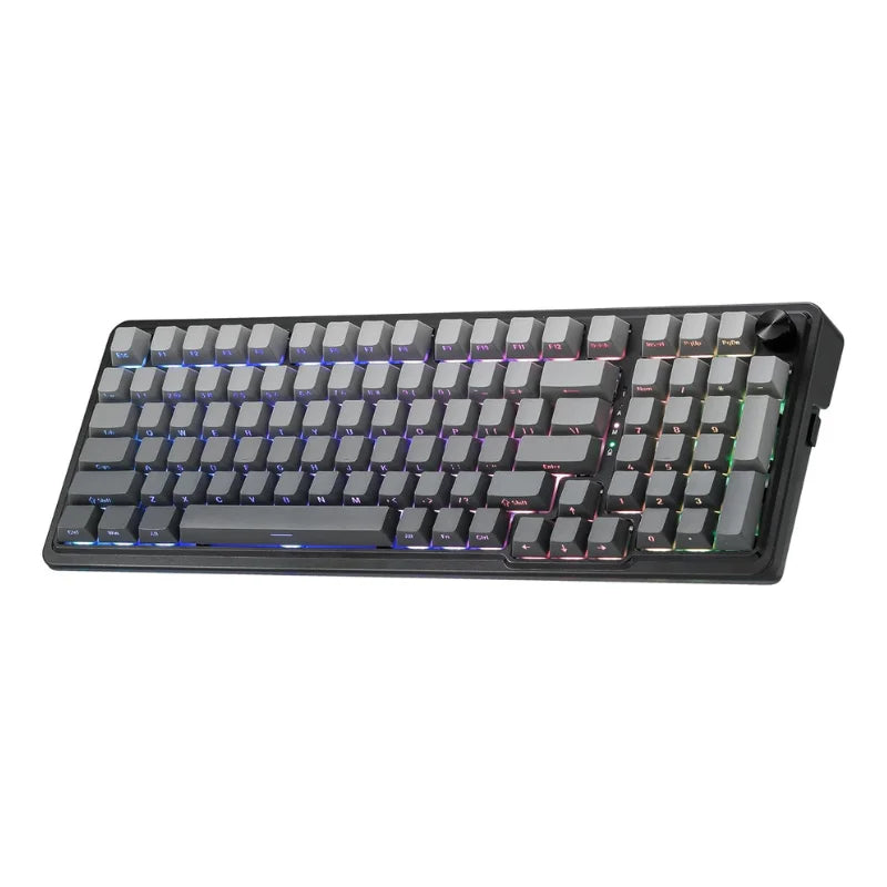 Redragon K686 PRO 98 Keys Wireless Gasket RGB Gaming 3-Mode PBT Mechanical Hot-Swap South-Facing RGB Socket Keyboard
